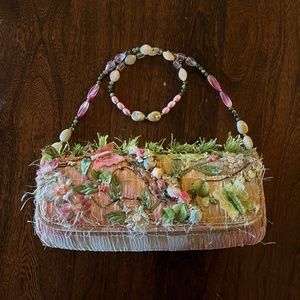 Mary Frances Beautiful Spring Day with Butterflies Bag